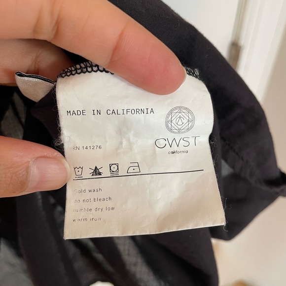 CWST Black Top / Tunic - Picture 3 of 3